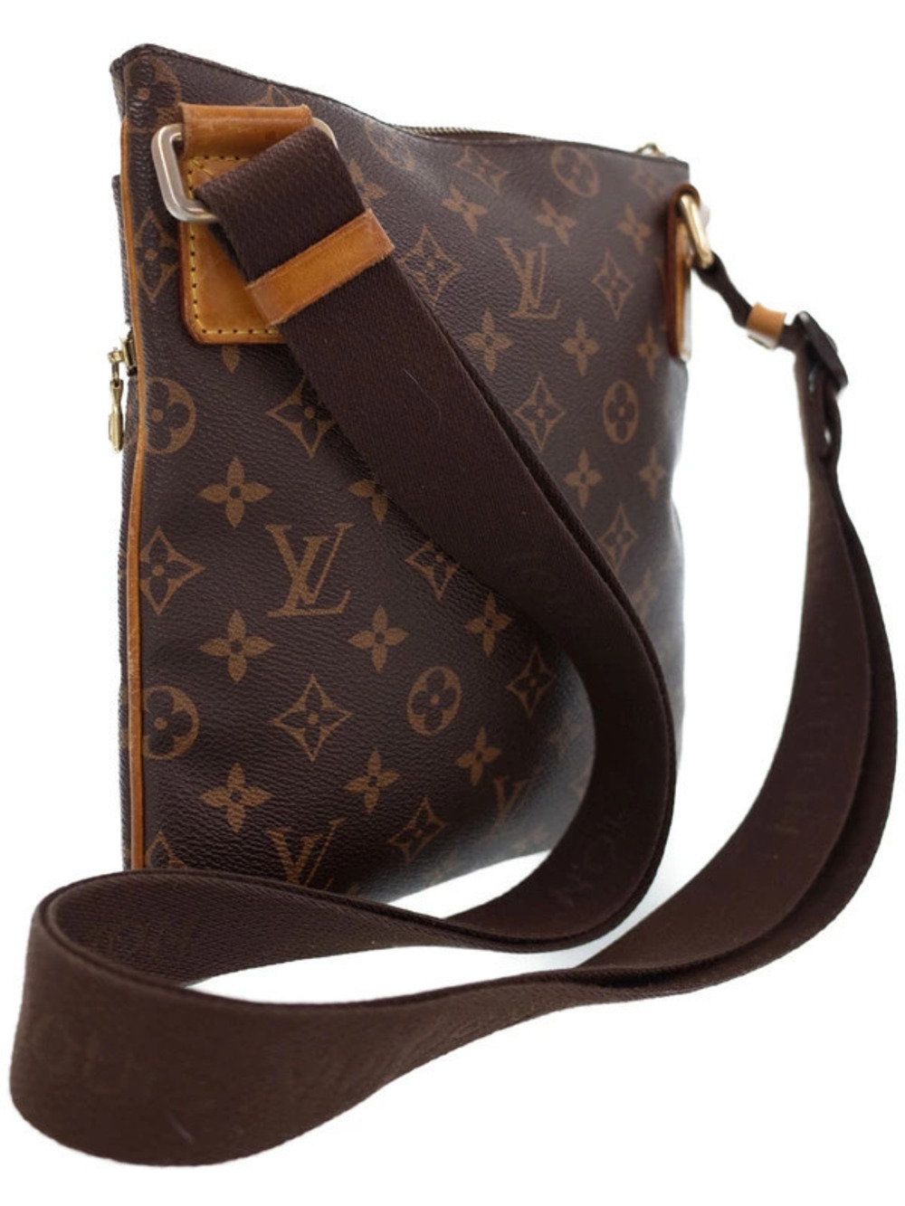 Louis Vuitton Valmy Pochette Monogram Shoulder Bag Brown
